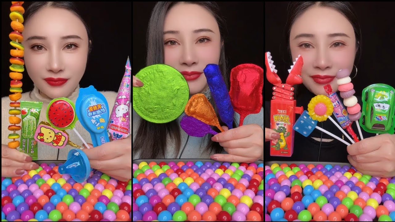 DessertLovers StressReliefVideo ChildhoodTaste OriginalVideo Internet celebrity candy