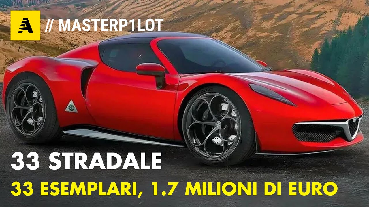 Alfa Romeo 33 Stradale | 33 esemplari a 1,7 MILIONI di euro. Nel 2023...