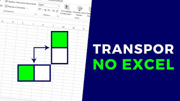 TRANSPOR LINHAS EM COLUNAS NO EXCEL - 2 MANEIRAS