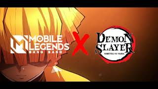 Intro/ Loading Screen ML X Zenitsu Agatsuma Full Screen | Kimetsu No Yaiba