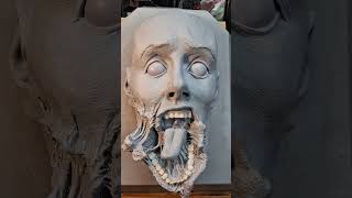 latex mask sculpture #rubbermask #horror #halloweenmask #halloween #sculptors #art #sculpture