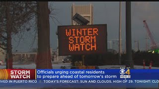 Coastal Communities Bracing For Flooding, Potential Power Outages Ahead Of Storm