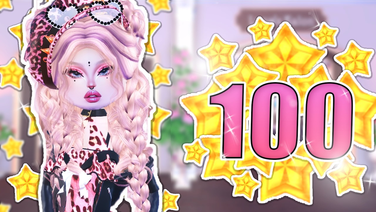 Испытание «100 звезд» в игре *Оденься, чтобы произвести впечатление* (ROBLOX)