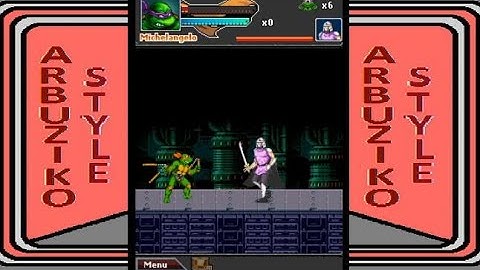 Ninja Turtles java mobile game