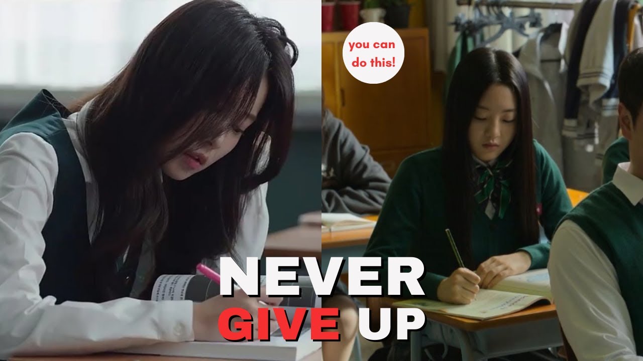 Study Motivation KDRAMA📚 Never Give Up Multi Kdramas YouTube