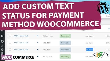 How to Add Custom Text Status Column For Order Payment Gateways in Admin Orders in WooCommerce