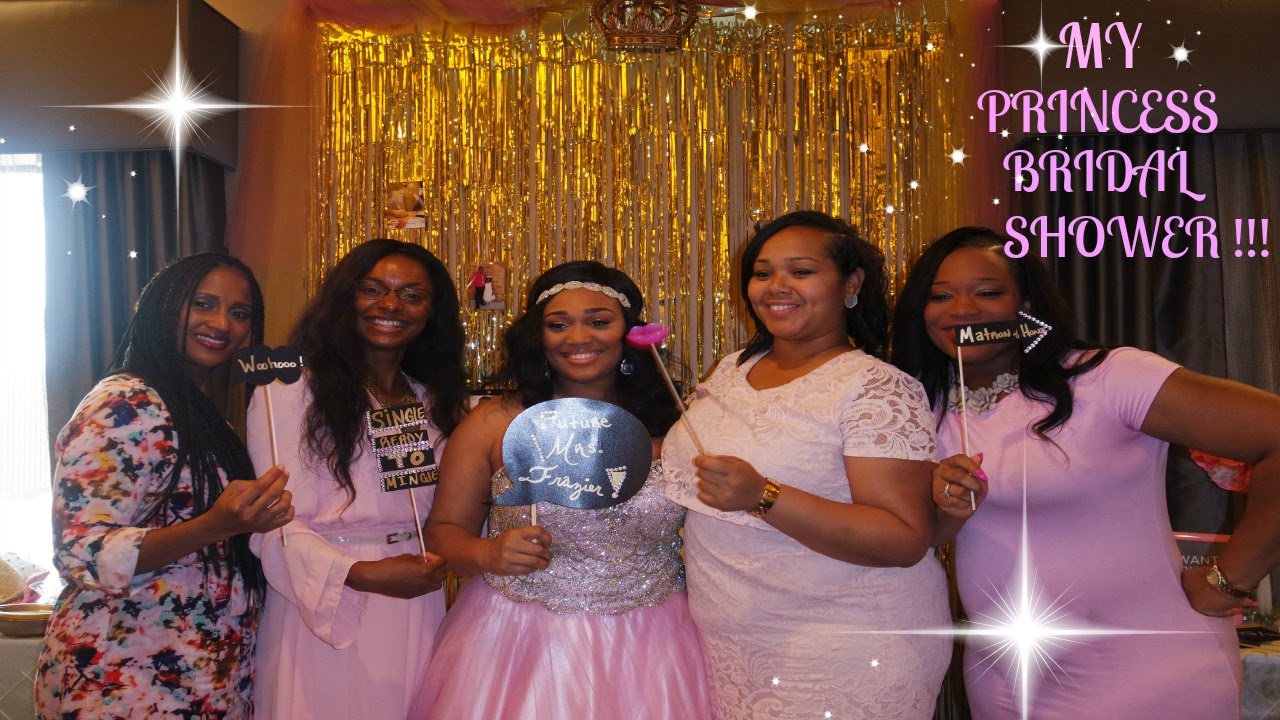 MY Princess Bridal Shower PT 1 YouTube