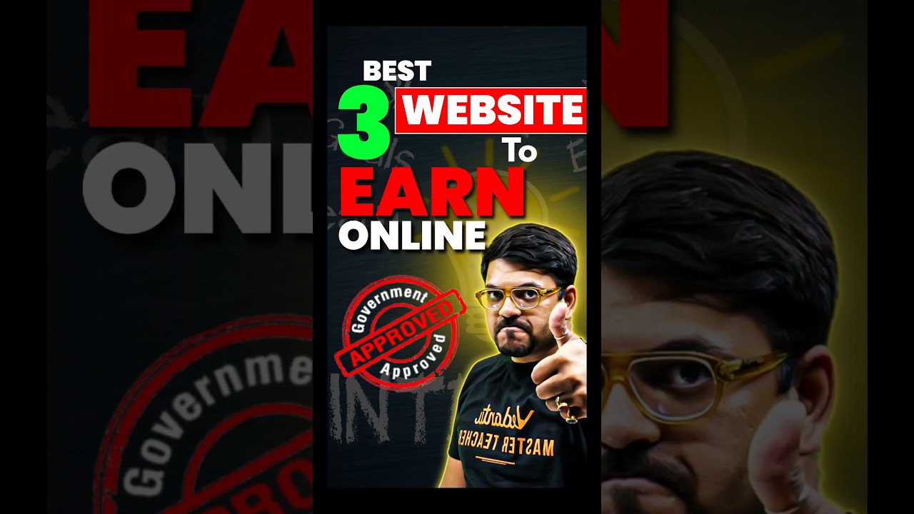 rewrite this title Top 3 Govt. Sites to Earn Online! #jeemains #jee2026 #jee2025 #jeemains #jeeadvanced #harshsir rewrite this title Top 3 Govt. Sites to Earn Online! #jeemains #jee2026 #jee2025 #jeemains #jeeadvanced #harshsir