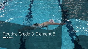 Routine Grade 3 Element 8 | Artistic Swimming Routines