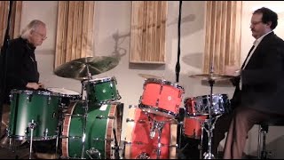 Steve Maxwell Vintage Drums - Sonor SQ1 Drum Duet Between Steve Jr. And Sr! Check These Out!