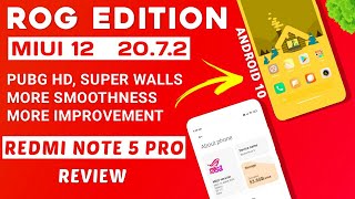 ROG EDITION 20.7.2 ANDROID 10 FOR REDMI NOTE 5 PRO | PUBG HD, SUPER WALLS, MORE SMOOTHNESS | MIUI 12 screenshot 5