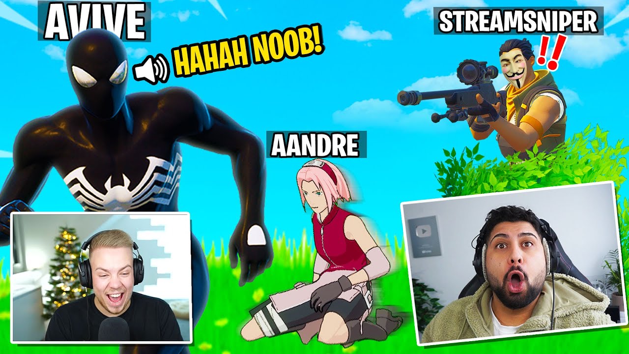 YOUTUBER STREAMSNIPER Modus in Fortnite!