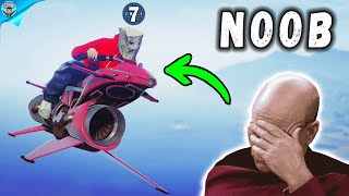 Noobs don't have a clue what they are doing on GTA Online...
