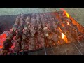 Шашлык из печени- секрет быстрого вкусного ужина на мангале (Ciger kebab)