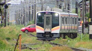 列車番号929M　普通列車　白新線・羽越本線（新発田駅）＞60P 「新発田駅、到着～発車。」