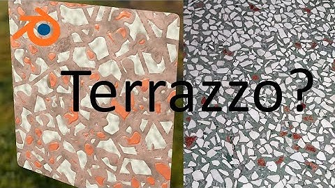 Blender Procedural Terrazzo?