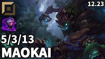 Maokai Top vs Vayne - KR Master | Patch 12.23