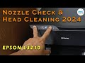 EPSON L3210 Nozzle Check &amp; Head Cleaning 2024 | PinoyTechs (Tagalog)