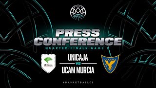 Unicaja v UCAM Murcia - Press Conference