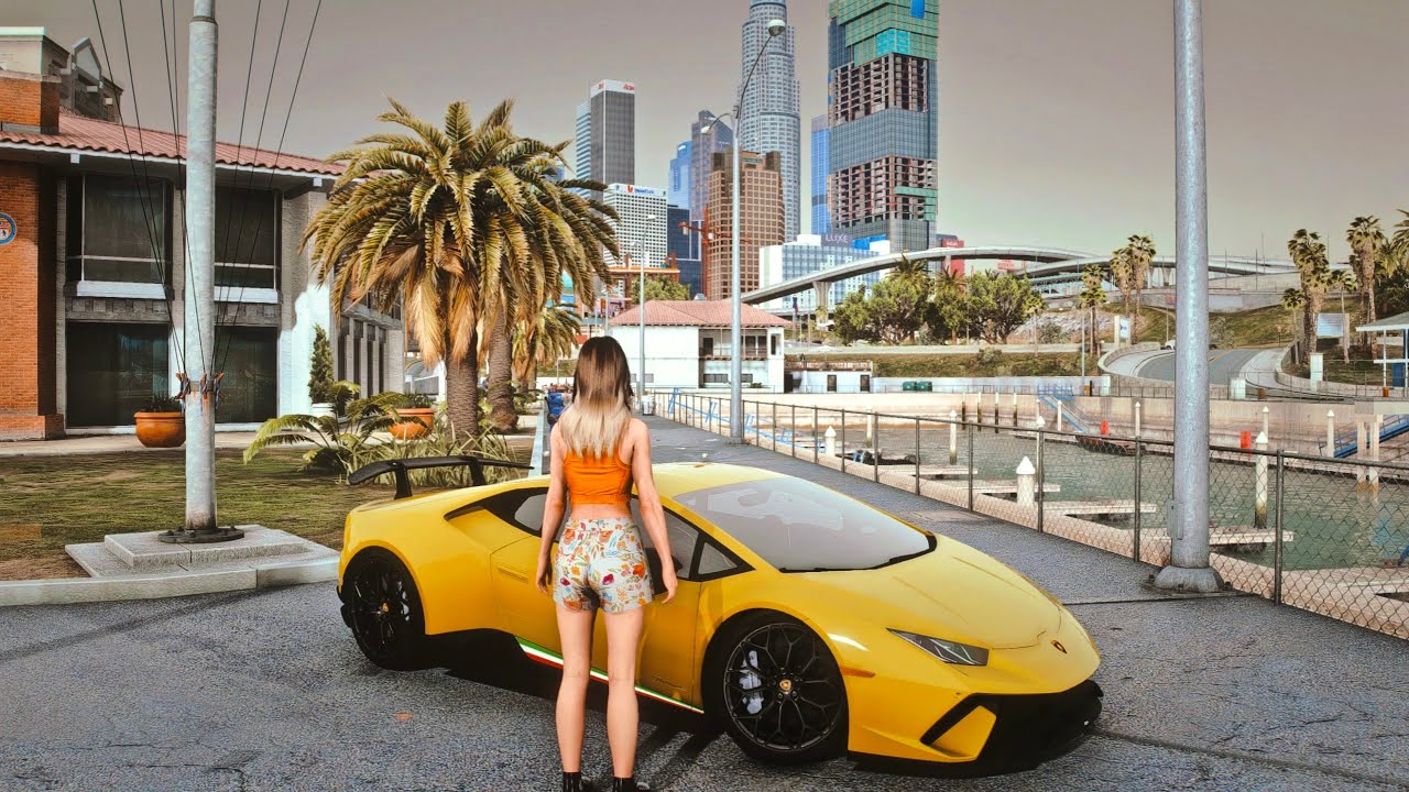 𝗚𝗧𝗔 𝟲 Leaked 𝗚𝗮𝗺𝗲𝗽𝗹𝗮𝘆 Footage?! Modded GTA V PC Gameplay!