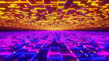 VJ Loop - Synthwave Space Station