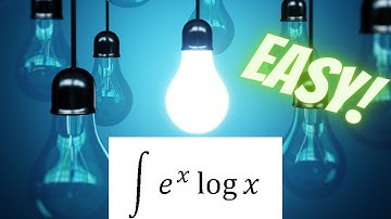 integrate e^x log x (Solution)