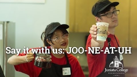 Say it with us: JOO-NEE-AT-UH | Juniata College