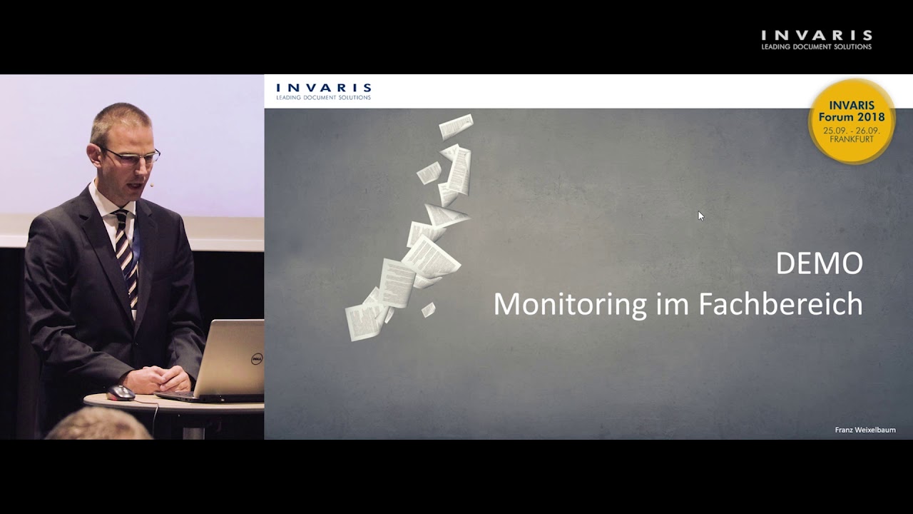 Update Franz Weixelbaum - Sendungsverfolgung und Monitoring im Fachbereich - INVARIS Forum 2018