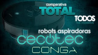 aspiradores CECOTEC CONGA.Guía actualizada 2023 para saber QUÉ  compras,diferencias y características 