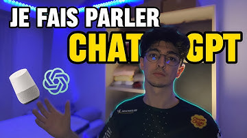 3 MIN pour créer un assistant vocal avec CHAT GPT.