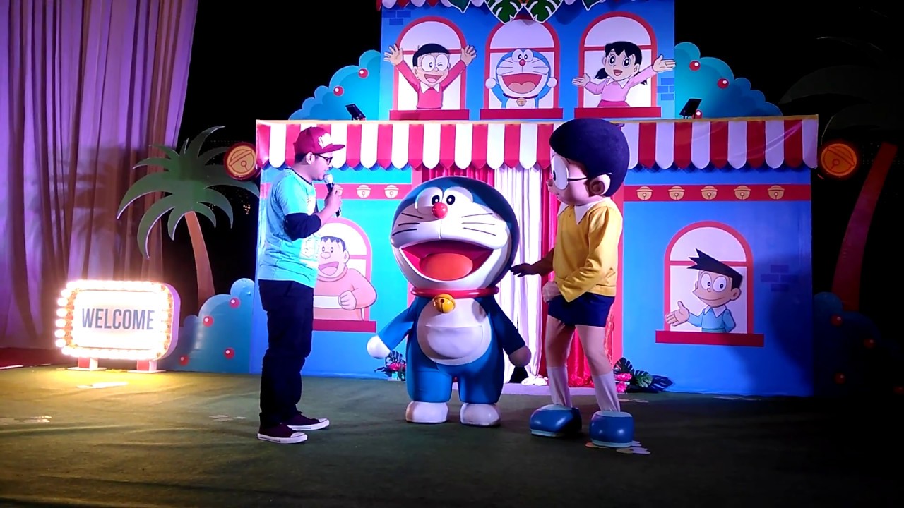 Meet & Greet Doraemon bersama Nobita di Jateng Fair 2018