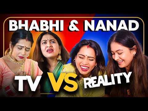 Nanad-Bhabhi Rishta - What They Show On T.V. Vs What Happens At Our Place Ft. Oolfat || Captain Nick