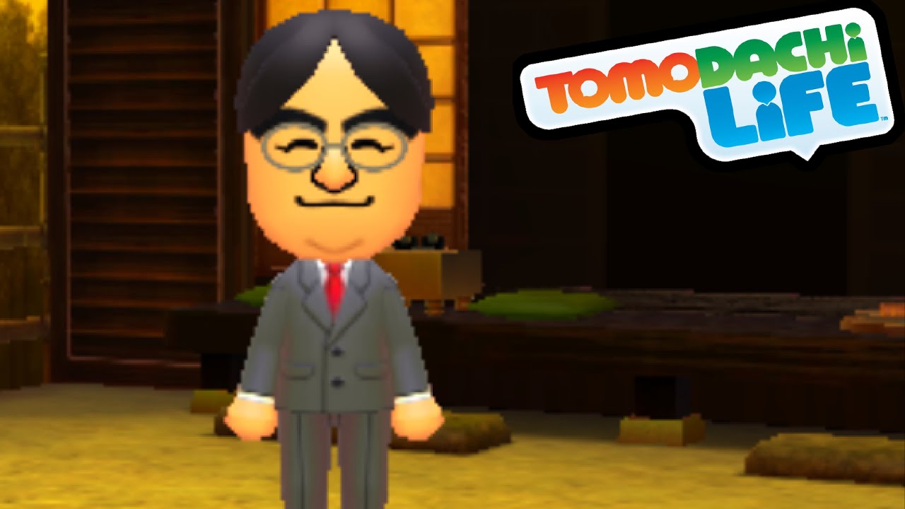 Tomodachi Life 3ds Thank You Mr Iwata Youtube