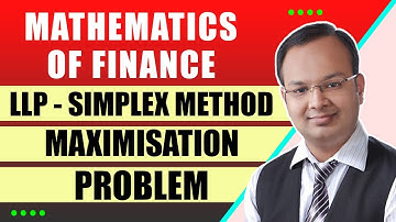 Business Mathematics | LPP | Simplex Method | Part-1 | Maximisation Problem |