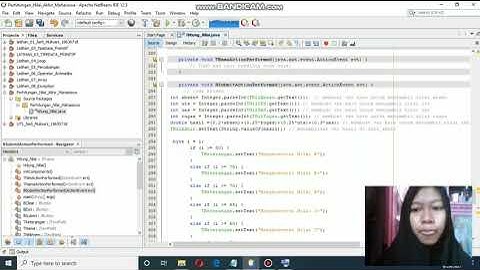 Menghitung Nilai Akhir Mahasiswa Dengan Java GUI(Graphical User Interface)