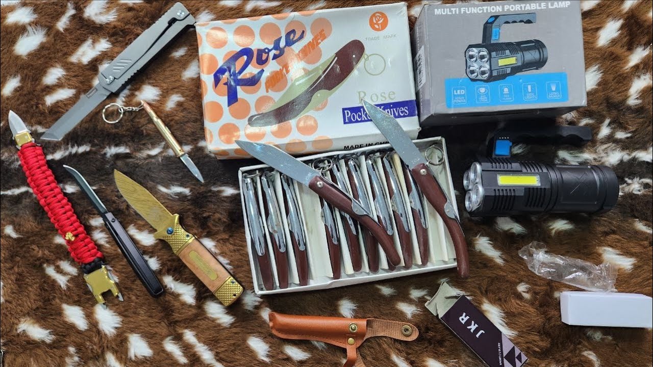 Ножи из оленьих рогов встречаются редко.