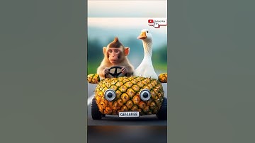 Monyet lucu 🤣😂 #monkey #monyet #monyetlucu #cutemonkey #lucu #kocak #ngakak #funny #duck  #cuteducks