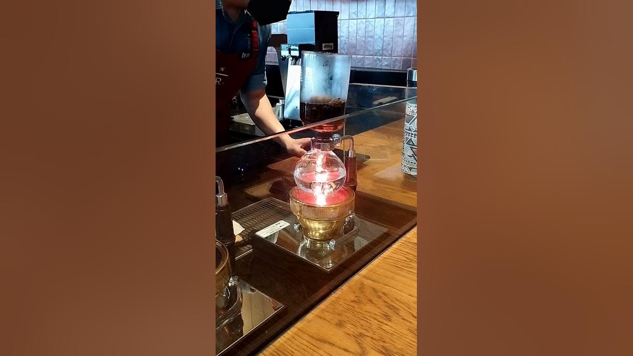 The Siphon Brewing Method starbucks YouTube