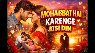 Mohabbat Hai Kareinge Kisi Din  Heart Touching Romantic Song  New Hindi Song 2026 hindisong 
