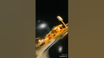 insta 360 X3 night drive #insta360x3  #shorts #insta360 #trending