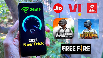 Get 100 Mb Speed 26 ms BGMI Pubg Ping Using New Alpha APN Setting | Jio Apn Settings | Airtel Apn