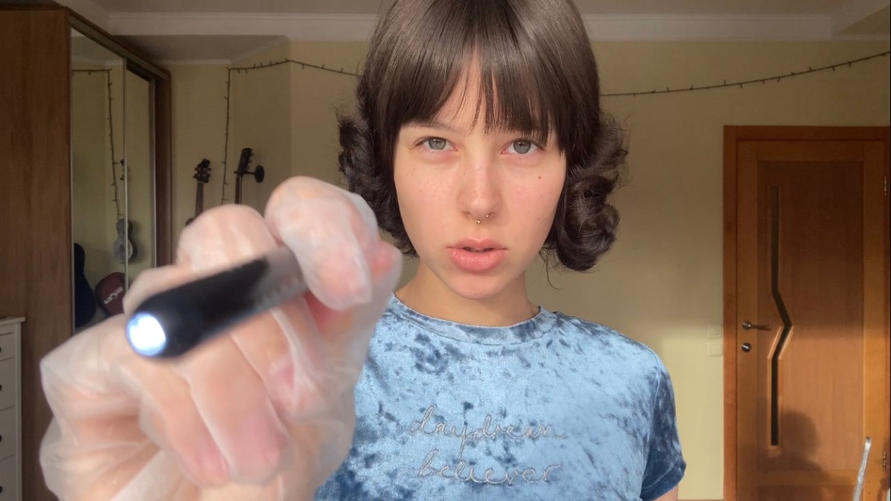 asmr dentist (a bit shady) - fast & aggressive