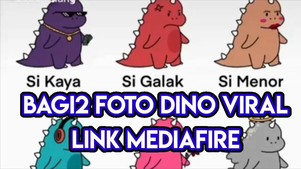 Bagi Bagi Foto Dino Buat PP Wa