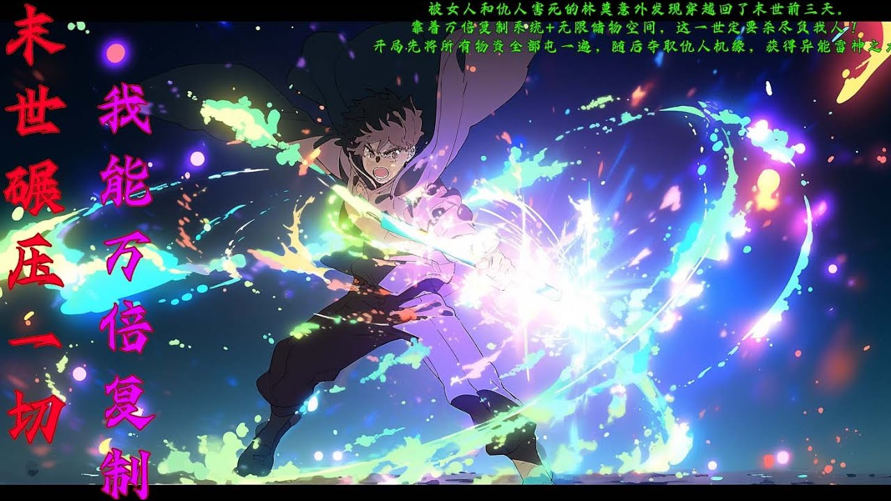 【完结】重生+末世+空间+囤物资《末世碾压一切，我能万倍复制》 被女人和仇人害死，这一世定要杀尽负我人#爽文空间 #系统 #穿越#小說推文#末日生存 #末世 #重生#空间异能