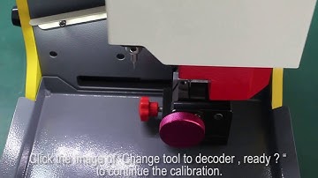 How to calibrate house key clamp on your sec-e9