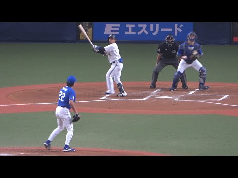 大野雄大が森友哉をツーシームで空振り三振斬り！びっくりした表情の森友哉 (2023/03/21)