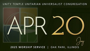 Worship Service - April 20, 2025 - Stories of Resilience and Resurrection