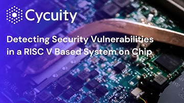 Detecting Security Vulnerabilities in a RISC V Based System-on-Chip