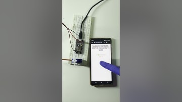 Control Servo motor using Wifi module