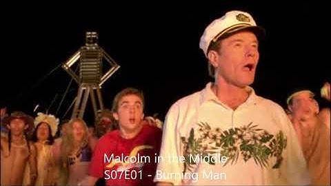 Malcolm in the Middle - Burning Van